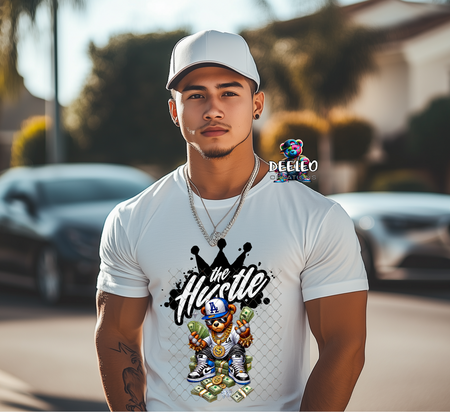 The Hustle Urban Bear T-Shirt