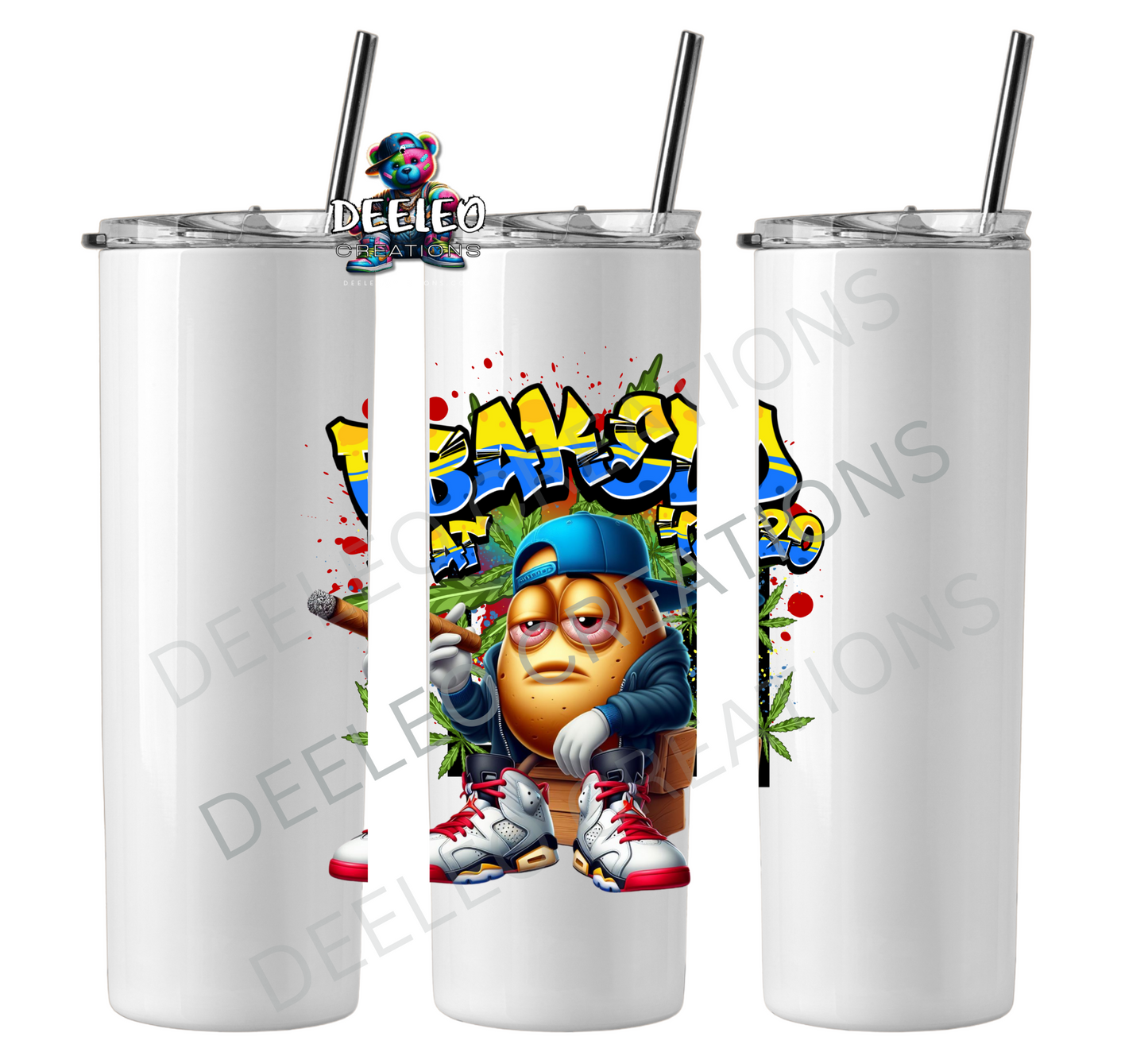 Baked at 420 Stainless Steel 20 oz Tumbler