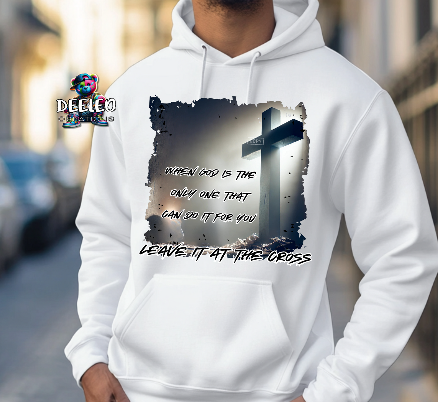 Leave it at the cross Sweatshirt/Hoodie