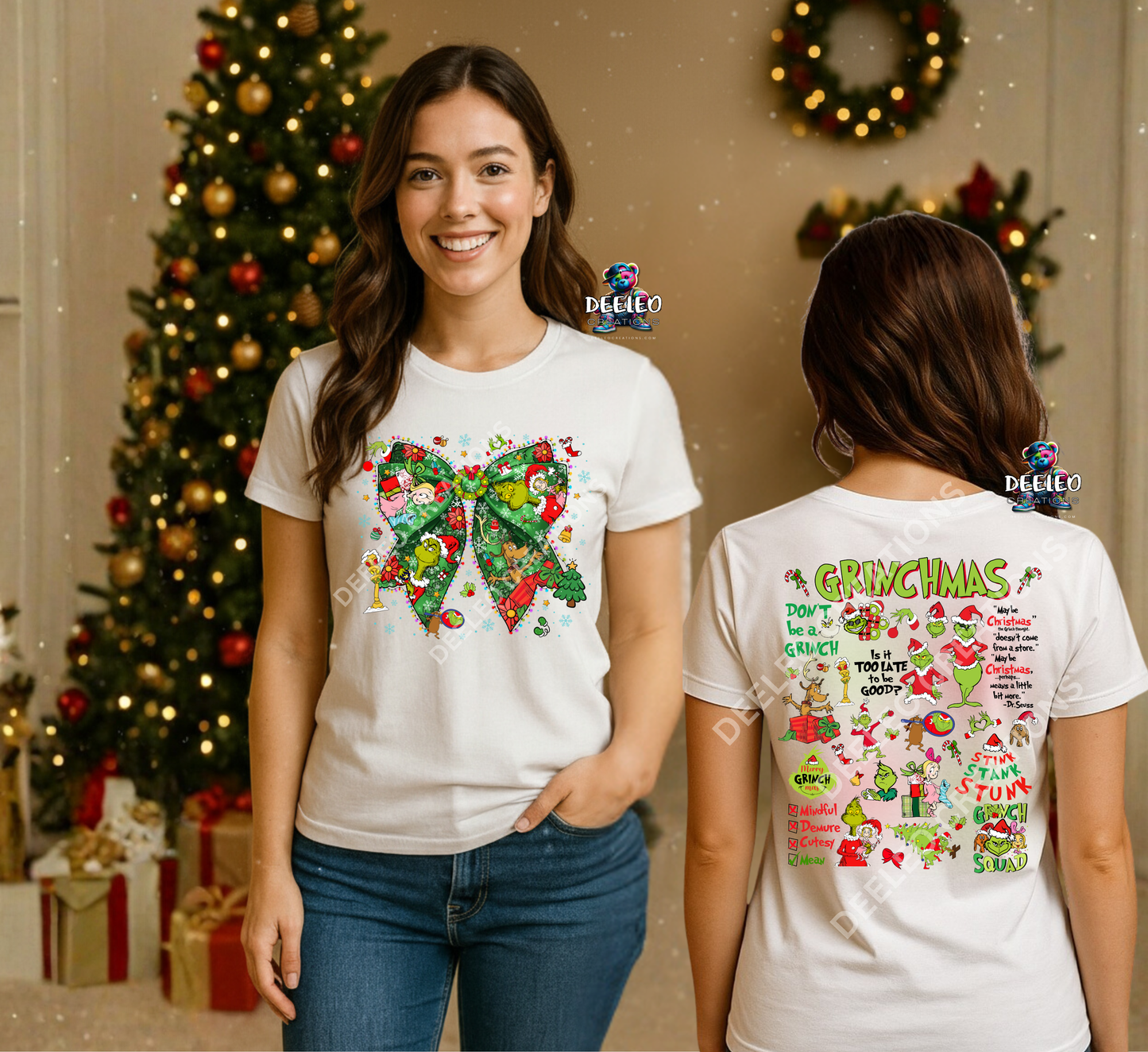 Christmas Mean Guy Couquette T-shirt