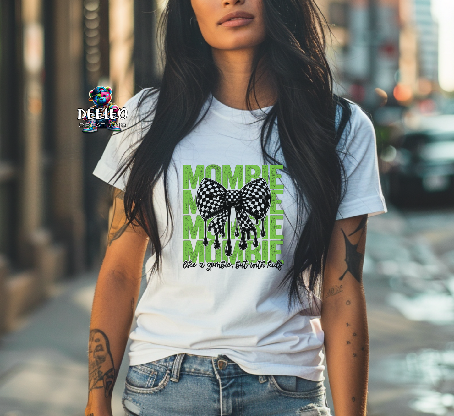 MOMBIE Like a Zombie but with Kids T-Shirt