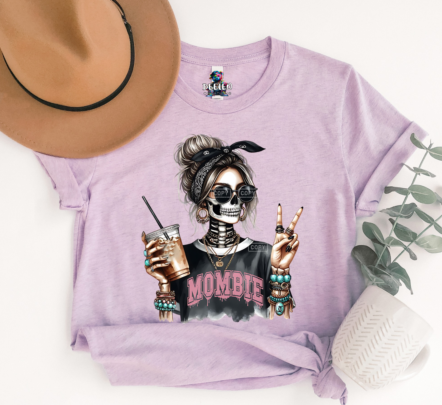 MOMBIE Skull Girl T-Shirt