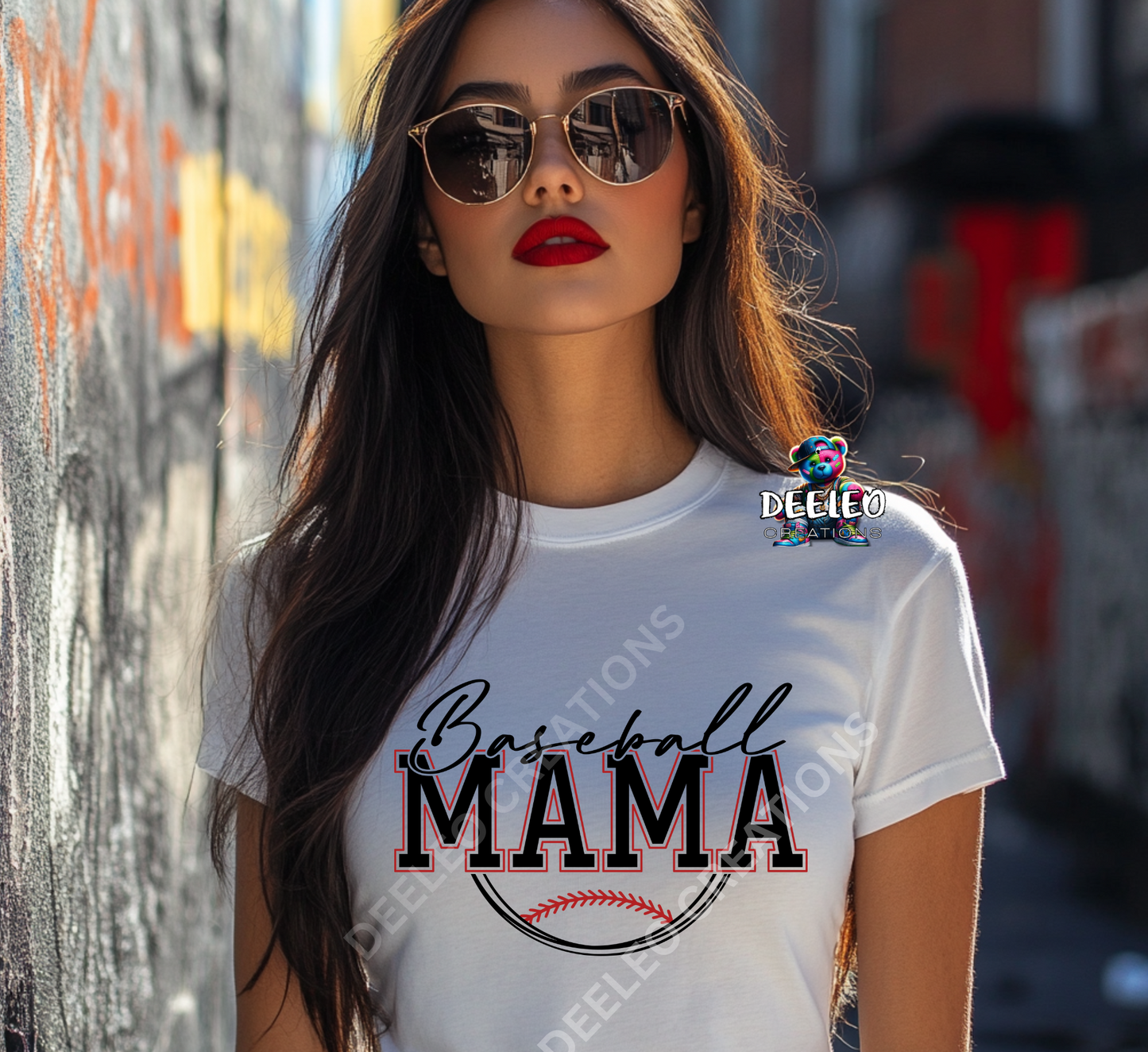 Baseball MAMA DTF Transfer