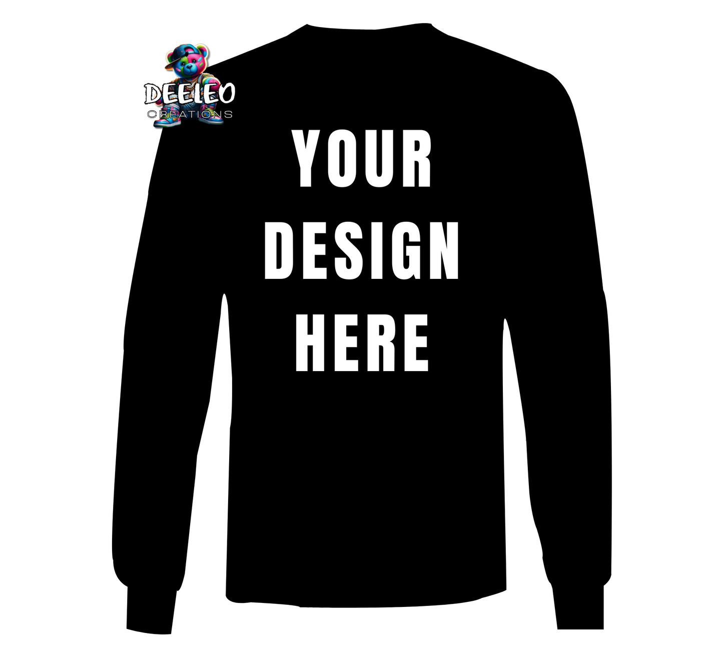 Custom Long sleeve T-Shirt (Our Transfer Design)