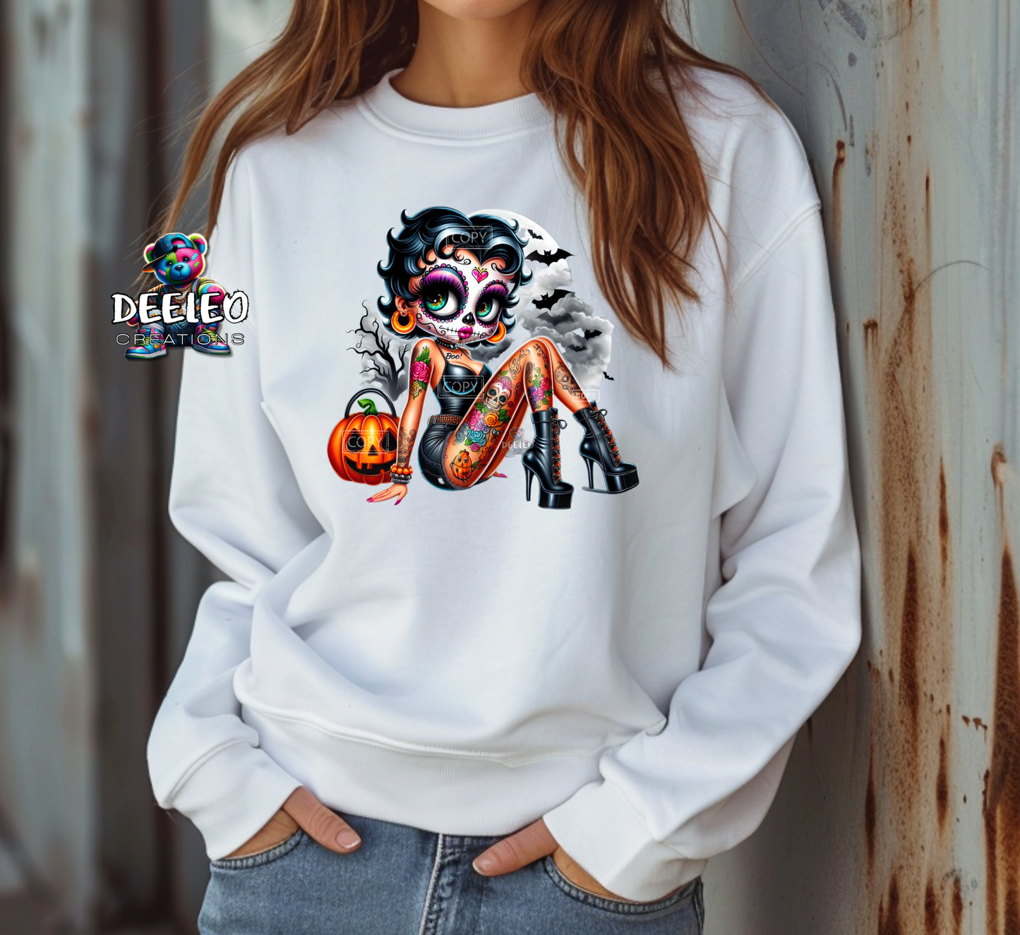 Boop Halloween Sweatshirt