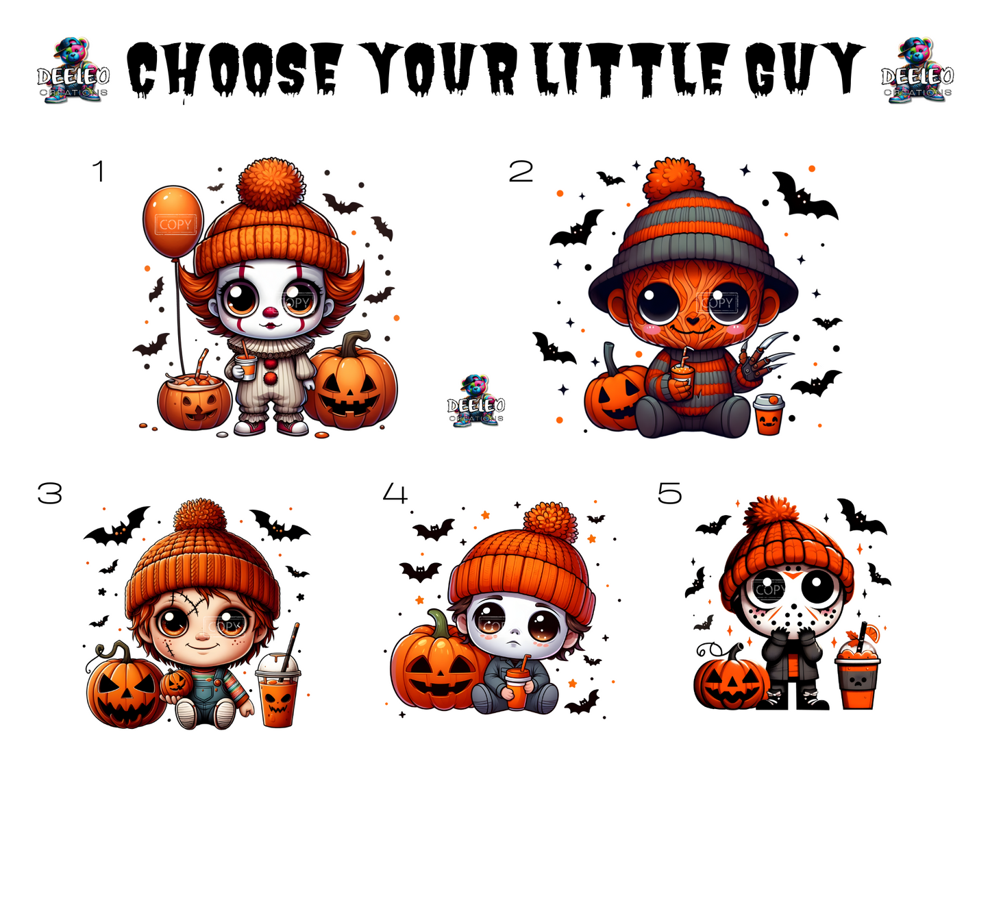 Little Horror Guys KIDS T-Shirt