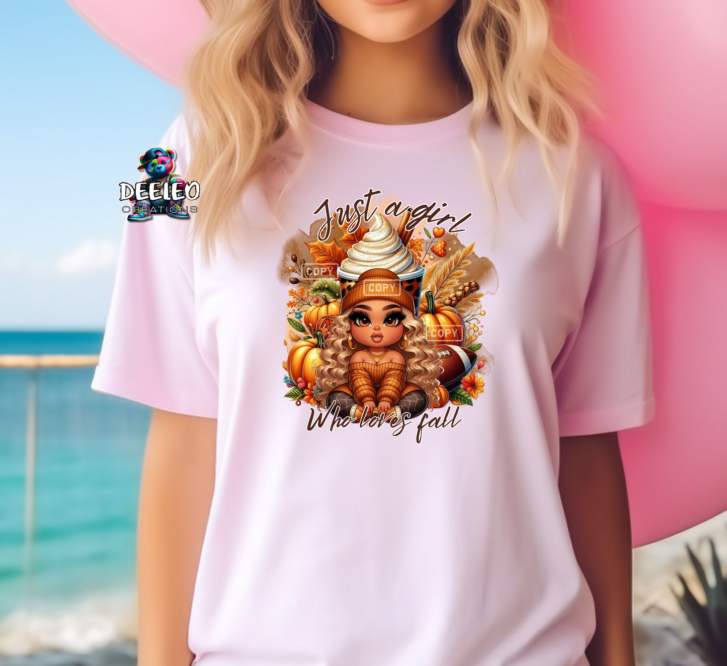 Just a Girl Who Loves Fall T-Shirt