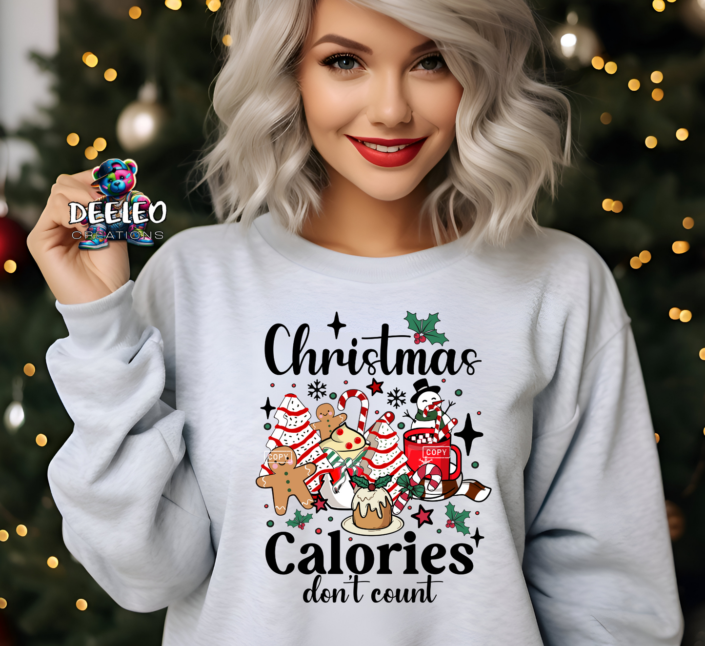 Christmas Calories Don't Count Sweatshirt