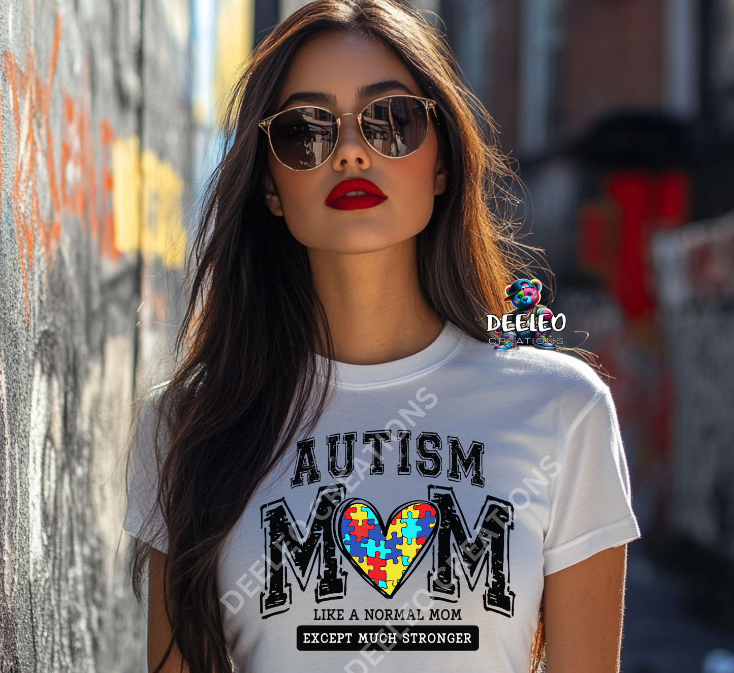 Autism Mom Like a Normal Mom DTF Transfer