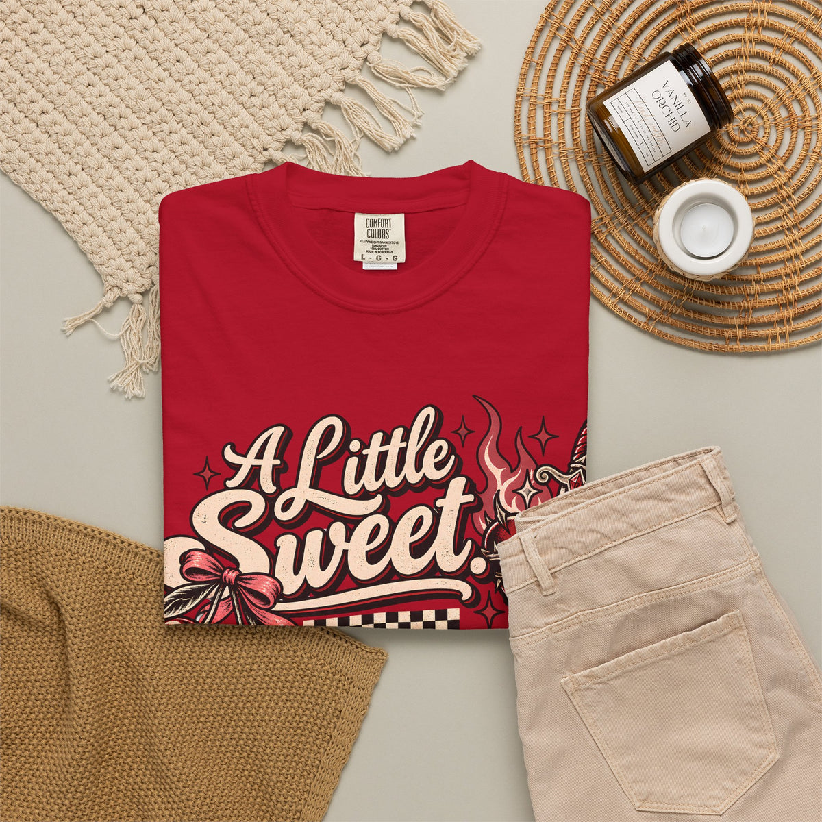 A Little Sweet A Lotta F*ck Around Find Out Graphic T-Shirt