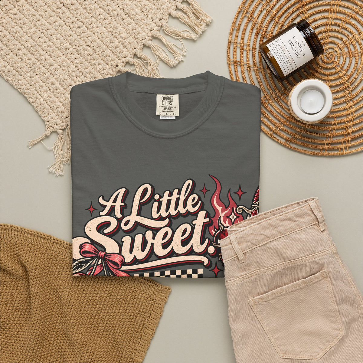 A Little Sweet A Lotta F*ck Around Find Out Graphic T-Shirt