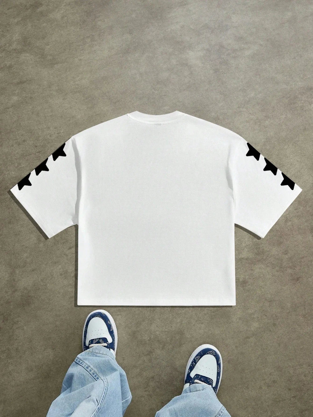 Letter Print Casual T-Shirt