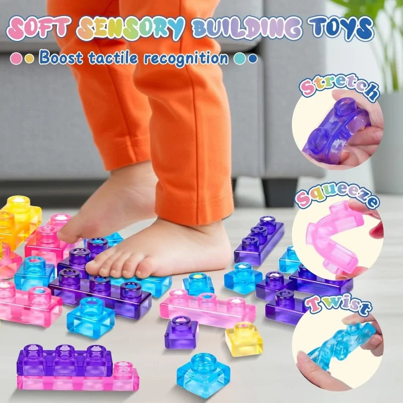 Soft Jelly Sensory Building Blocks