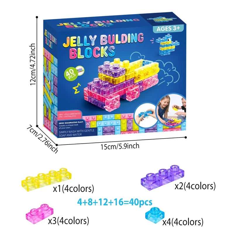 Soft Jelly Sensory Building Blocks