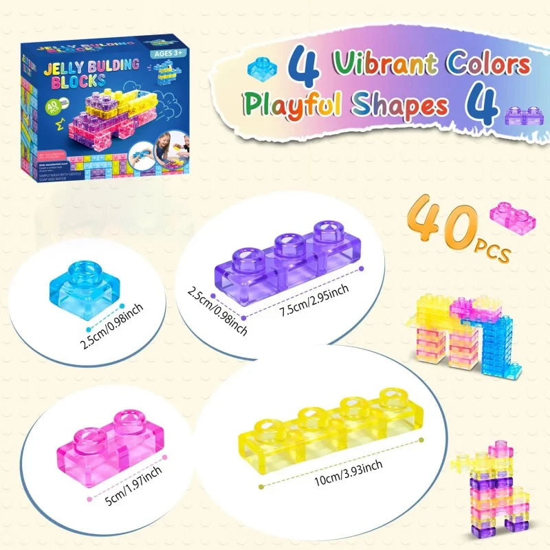 Soft Jelly Sensory Building Blocks