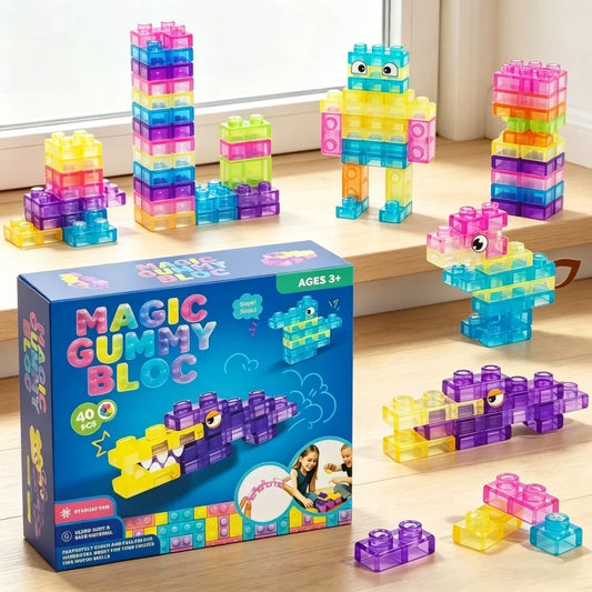 Soft Jelly Sensory Building Blocks