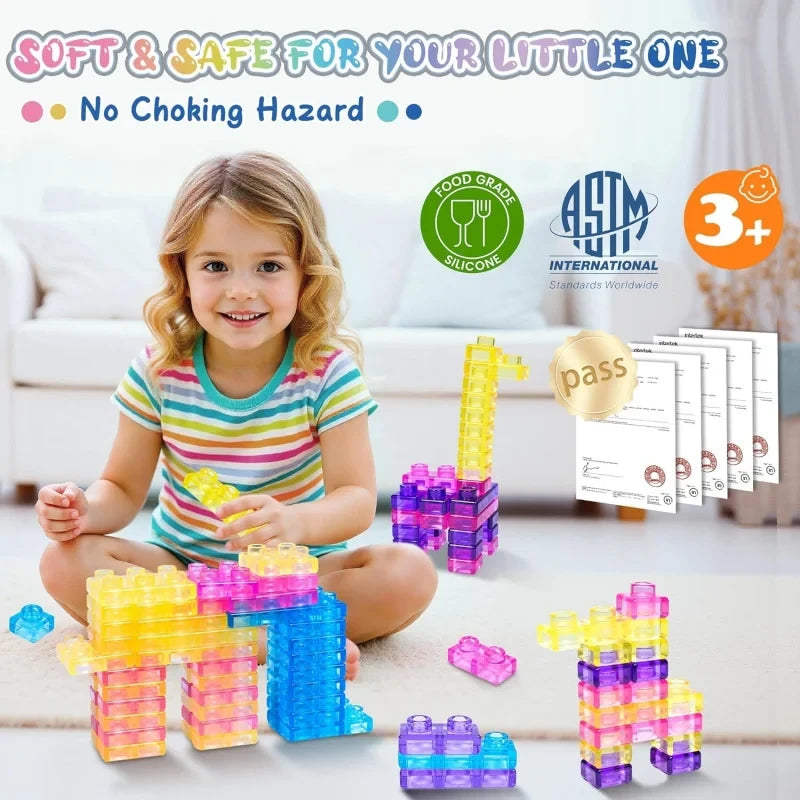 Soft Jelly Sensory Building Blocks