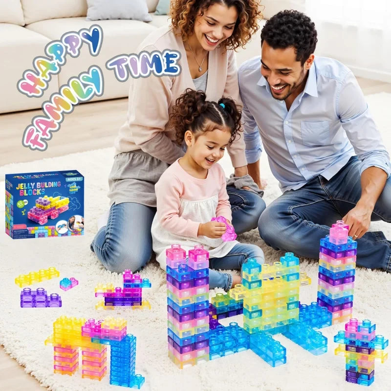 Soft Jelly Sensory Building Blocks