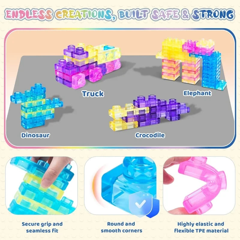 Soft Jelly Sensory Building Blocks