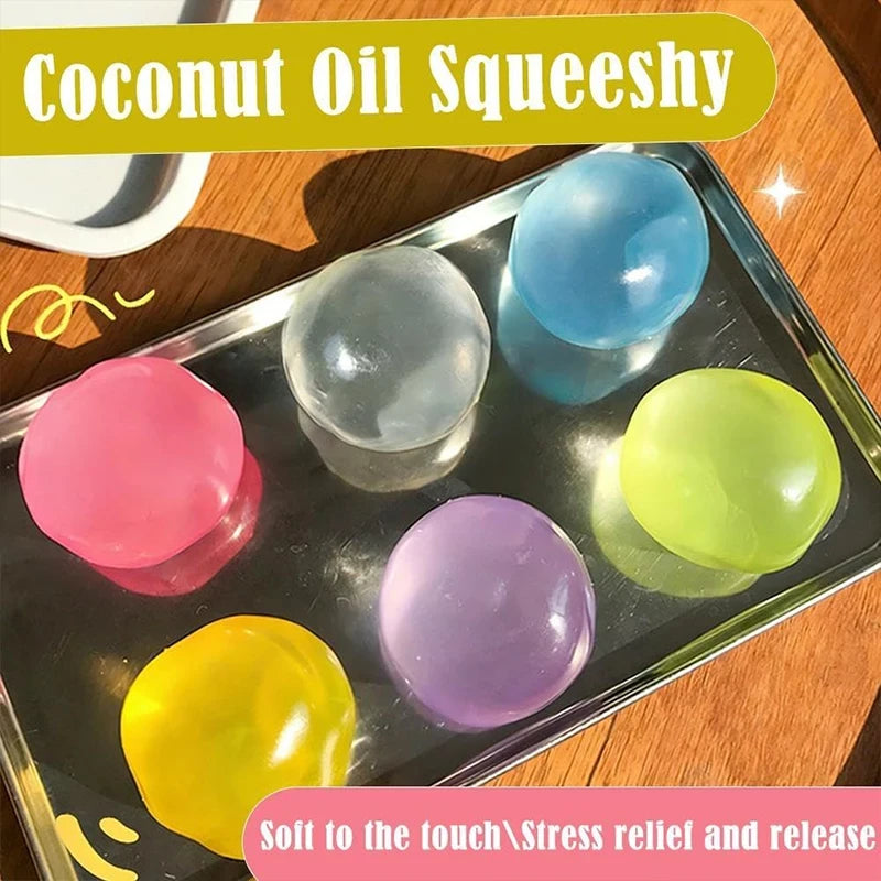 Coconut Oil Stress Ball Fidget Toy
