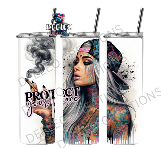 Protect your Peace Stainless Steel 20 oz Tumbler