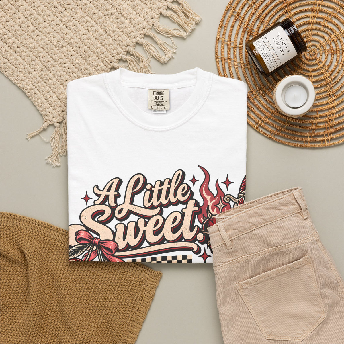 A Little Sweet A Lotta F*ck Around Find Out Graphic T-Shirt