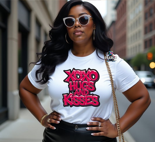 Graffiti XOXO Hugs & Kisses T-Shirt