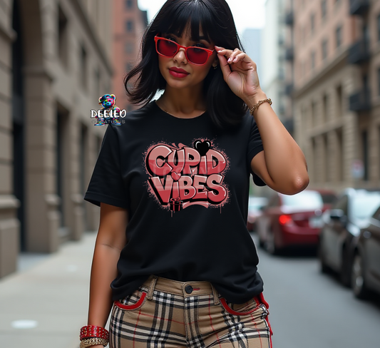 Cupid Vibes Graffiti T-Shirt
