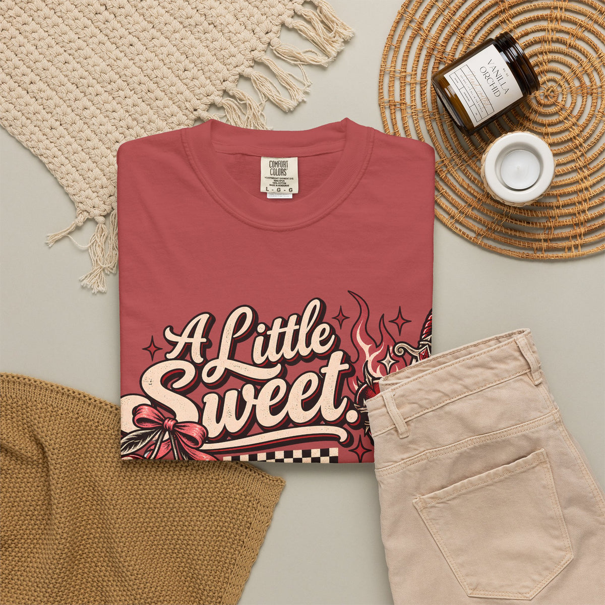 A Little Sweet A Lotta F*ck Around Find Out Graphic T-Shirt