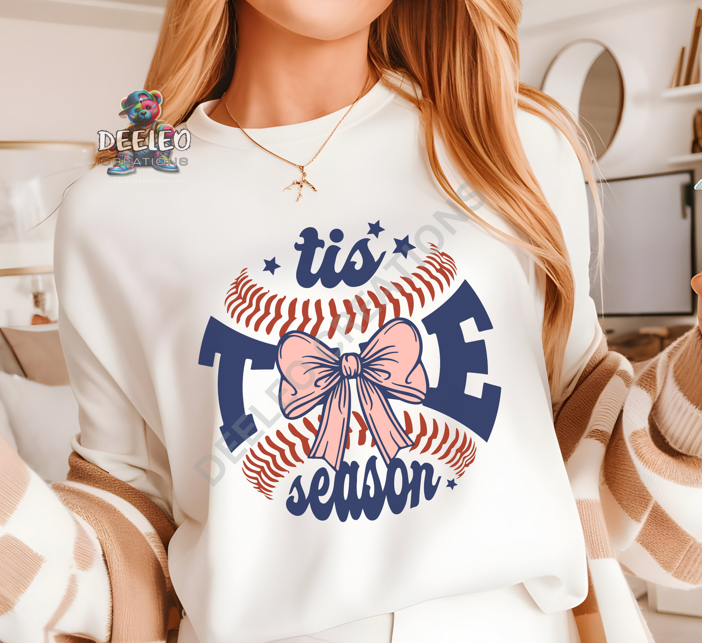 Tis the Season Baseball DTF Transfer