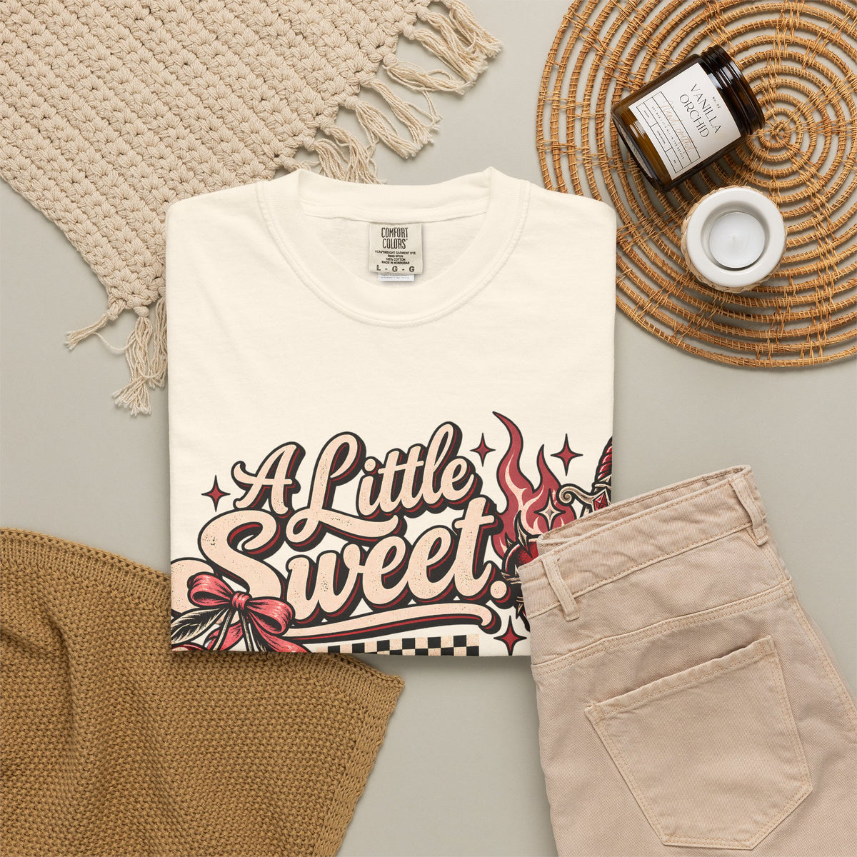 A Little Sweet A Lotta F*ck Around Find Out Graphic T-Shirt