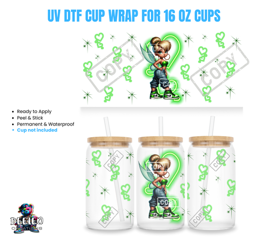 Hip Hop Tink UDTF 160z Cup Wrap