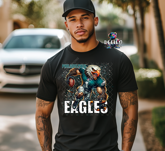 Football Mascot TShirt DTF Transfer