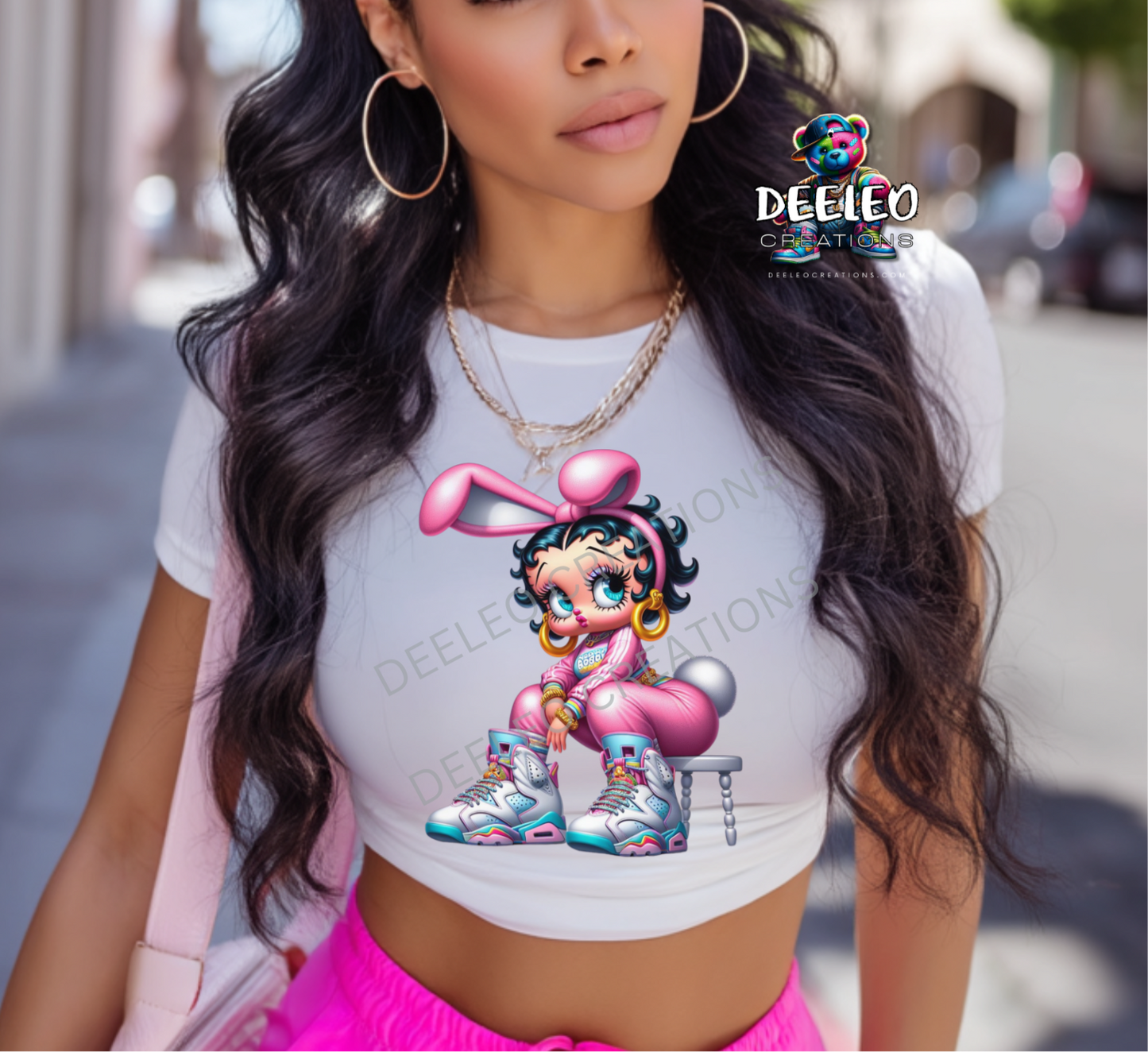 Betty Tracksuit DTF transfer