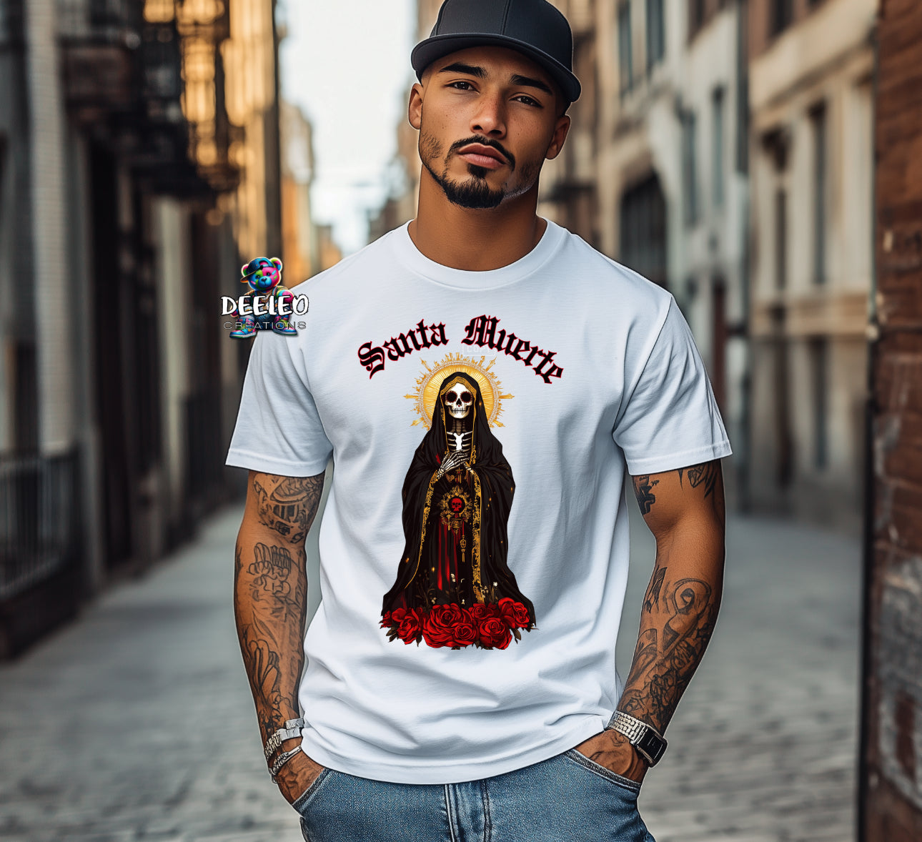 Santa Muerte DTF Transfer