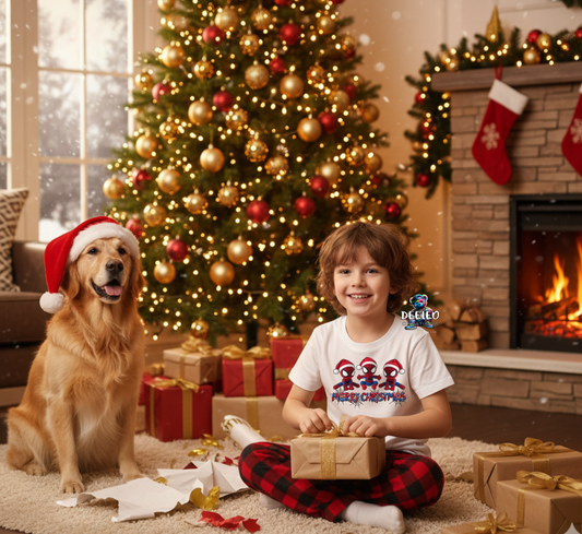 Spidey Merry Christmas Kids T-shirt