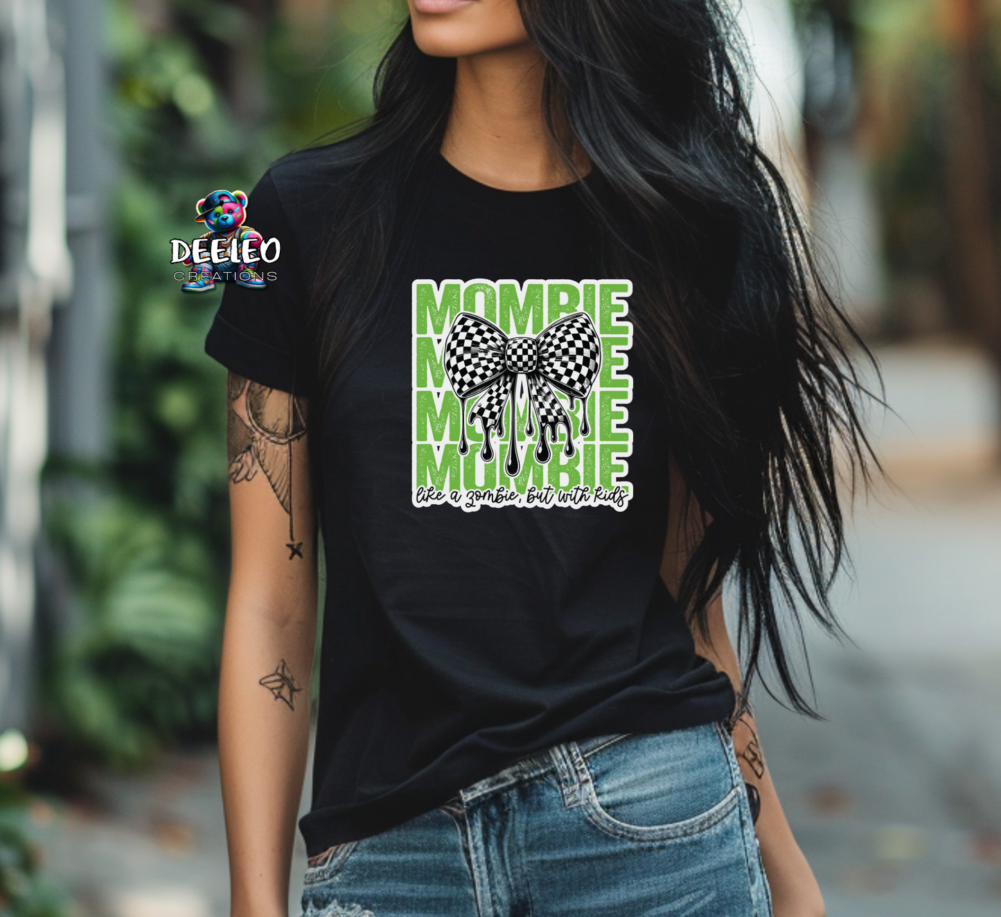 MOMBIE  Like a Zombie but with Kids T-Shirt