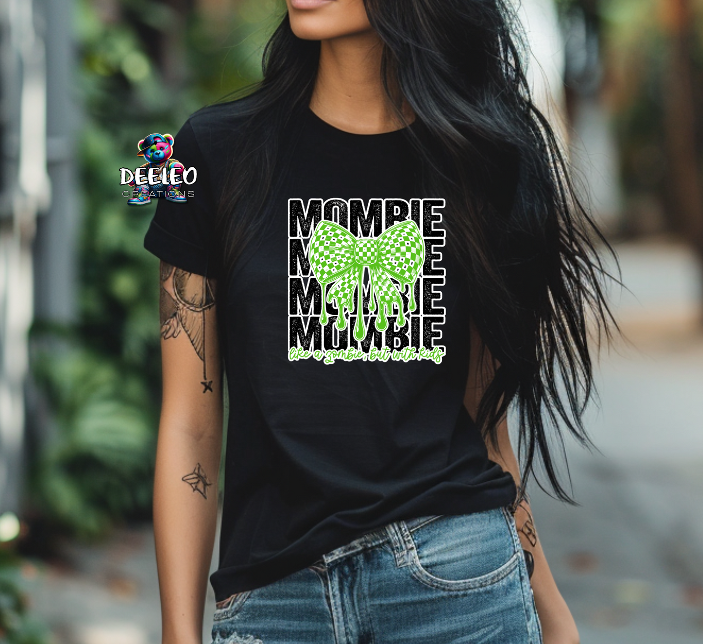 MOMBIE  Like a Zombie but with Kids T-Shirt