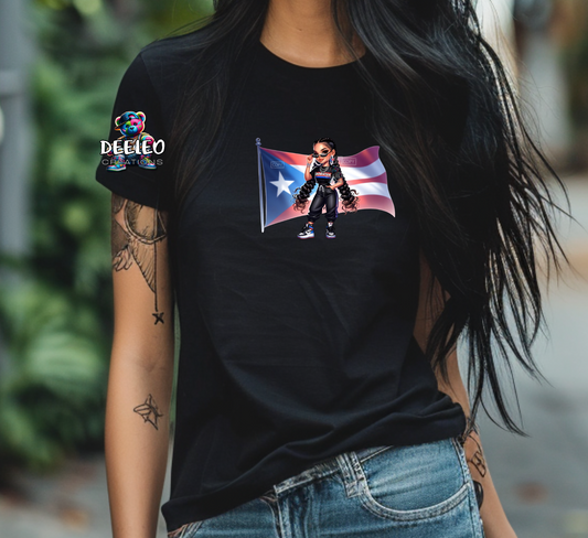 PR Boricua Girlie Shirt