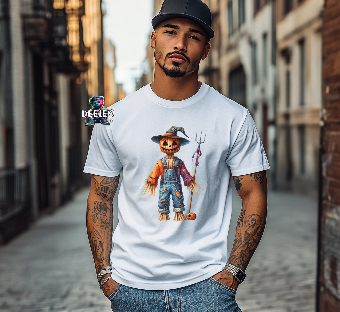 Pumpkin Scarecrow T-Shirt