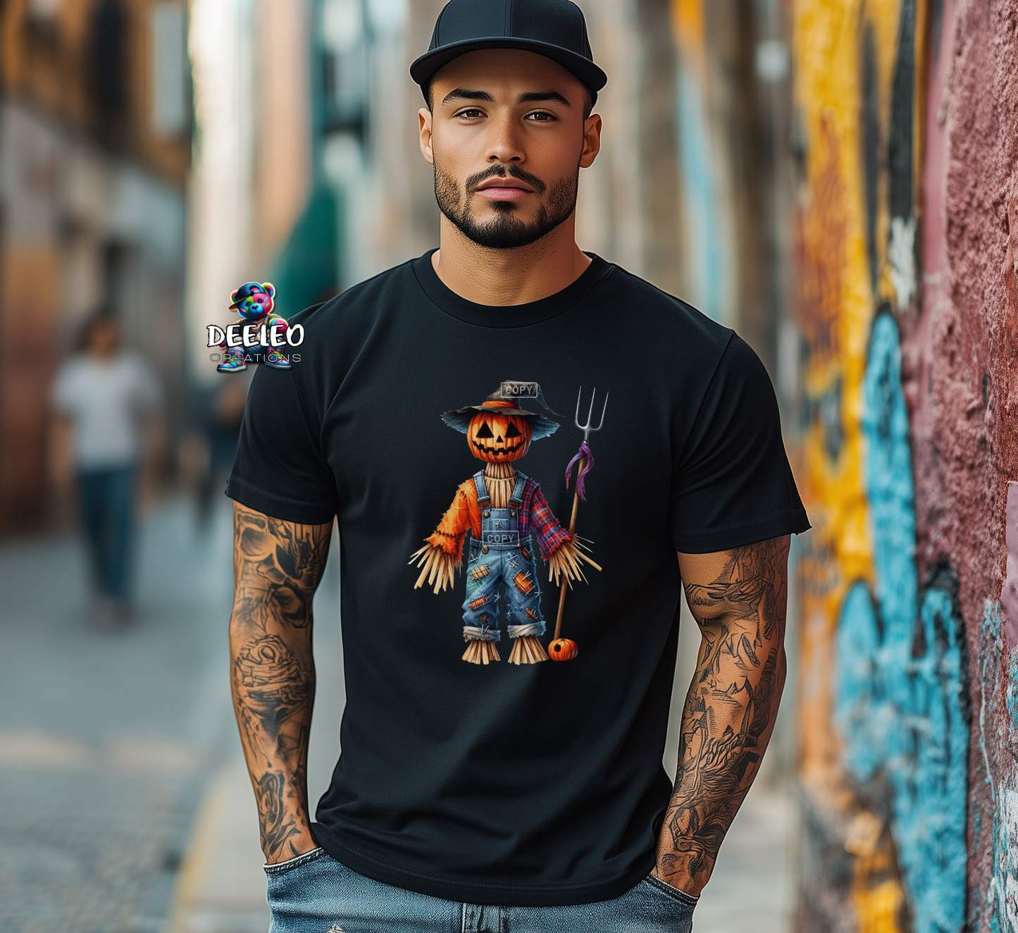 Pumpkin Scarecrow T-Shirt