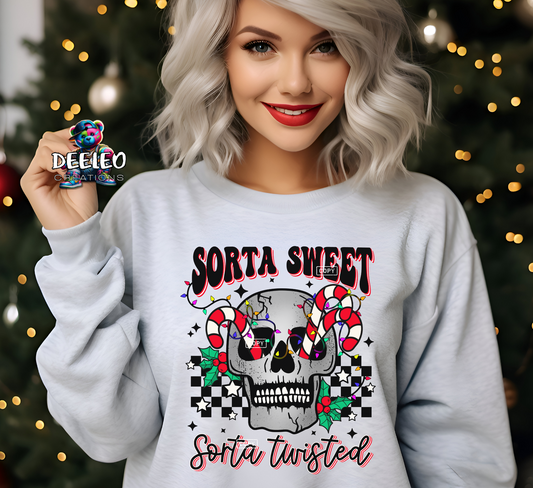 Sorta Sweet Sorta Twisted Sweatshirt