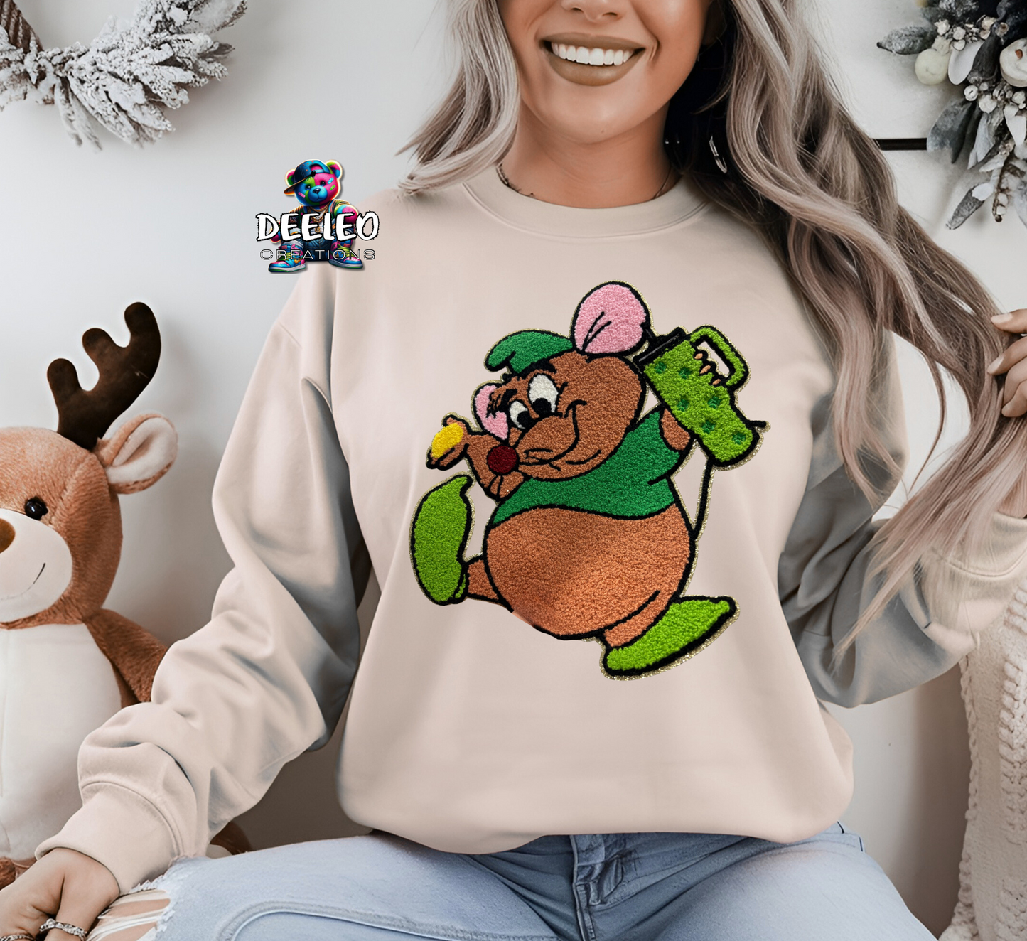 Gus Chenille Patch Sweatshirt