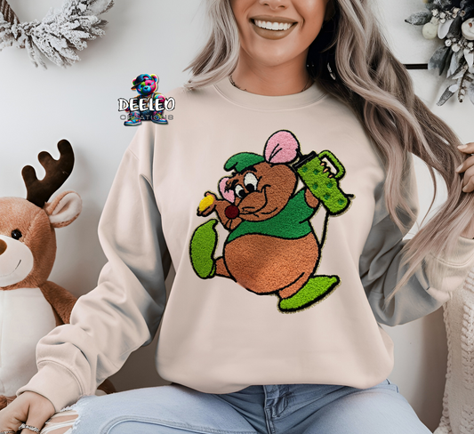 Gus Chenille Patch Sweatshirt