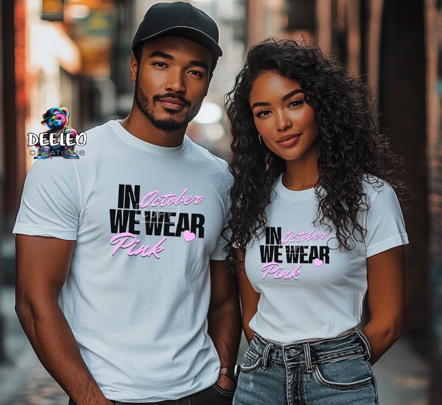 In October we wear Pink Unisex T-Shirt