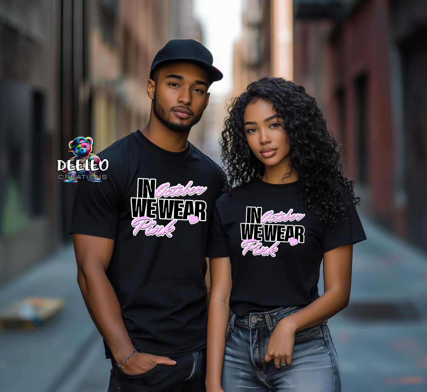 In October we wear Pink Unisex T-Shirt