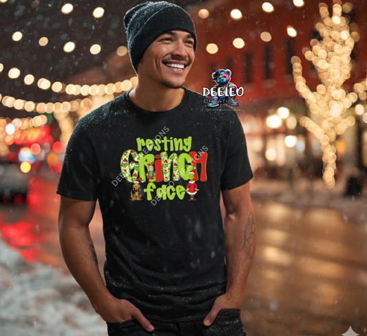 Resting Grinch Face T-Shirt