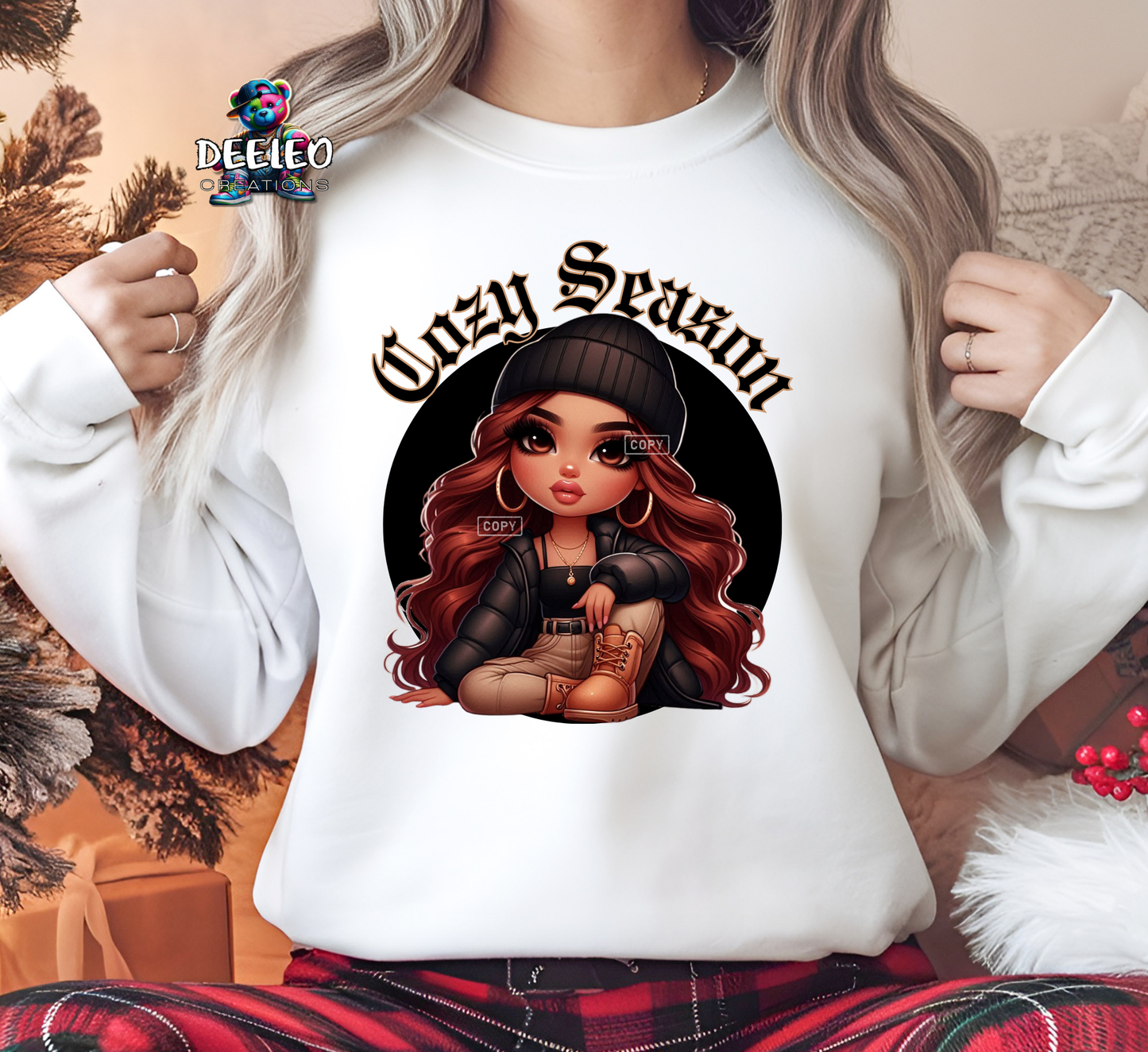 Cozy Season Girl Sweatshirt