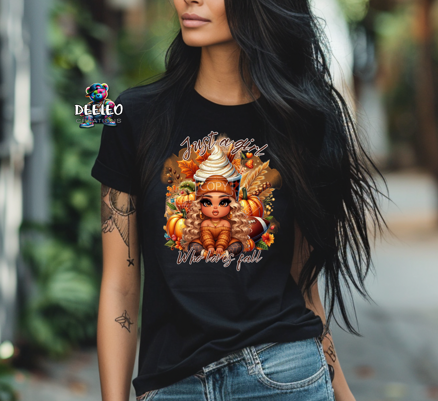 Just a Girl Who Loves Fall T-Shirt