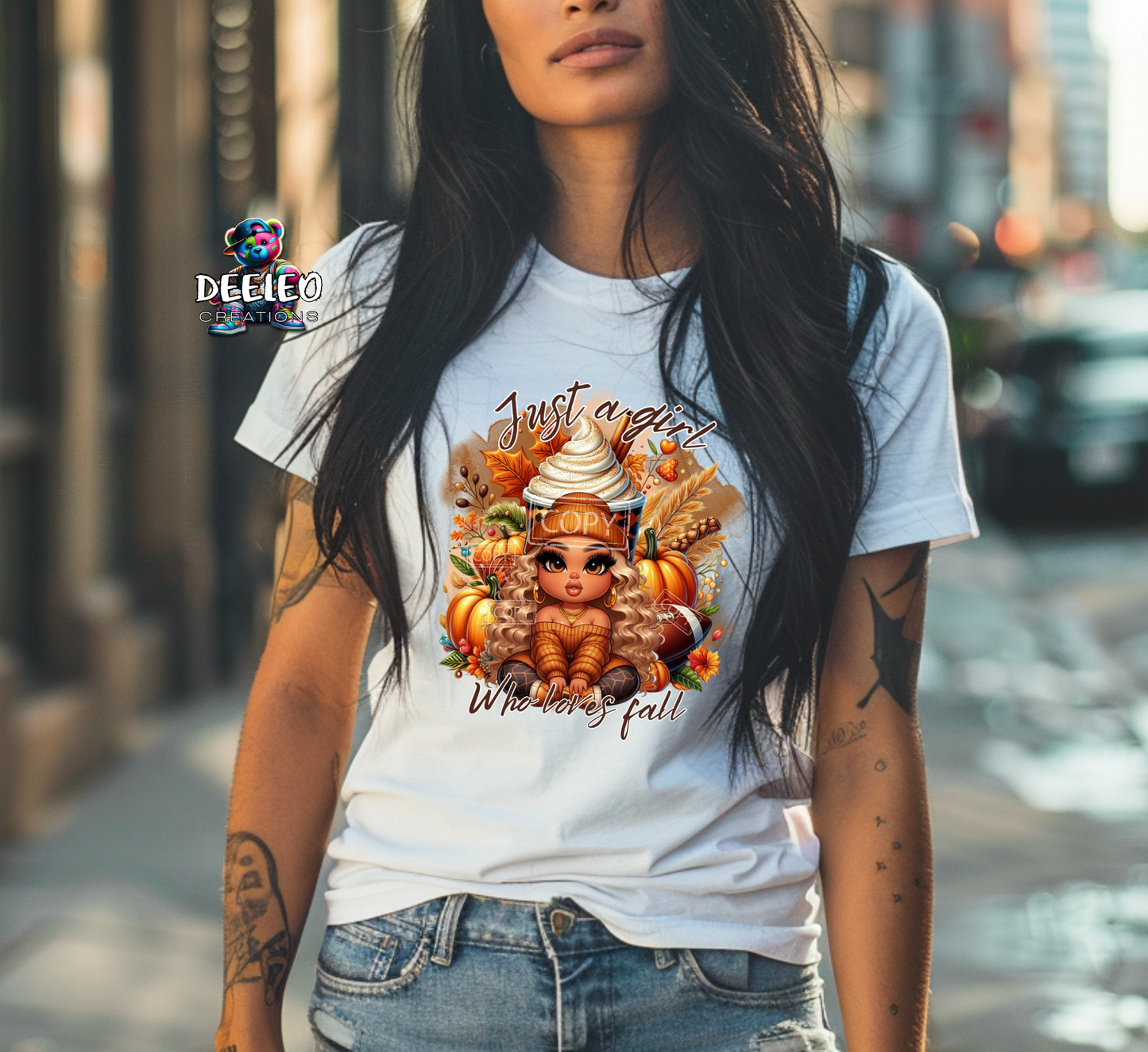 Just a Girl Who Loves Fall T-Shirt